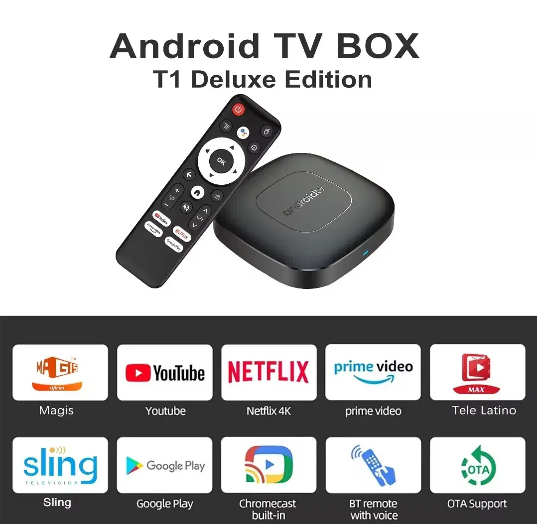 스마트 스트리밍 미디어 플레이어, TV Box,Chromecast